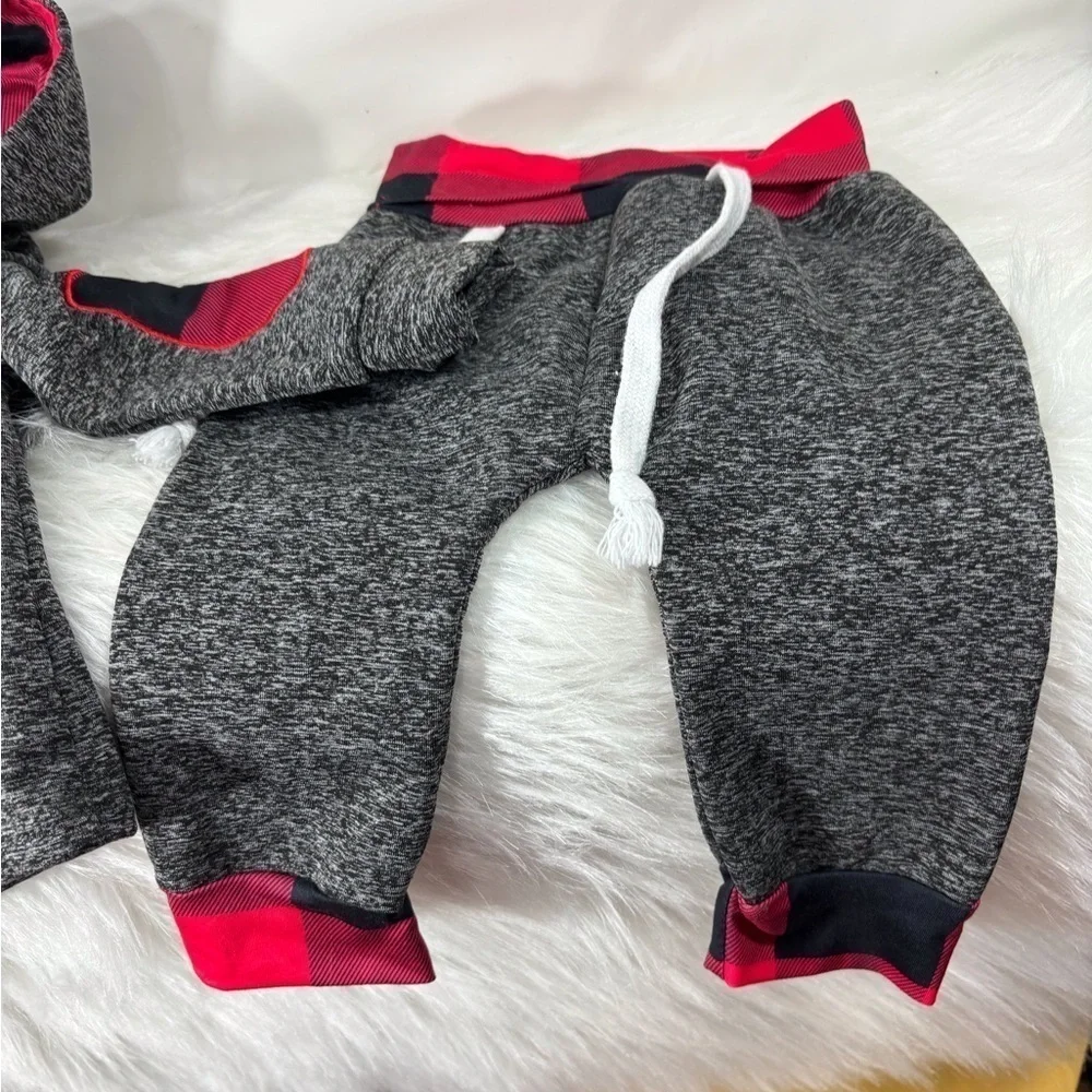 Jogger 2 Piece Hoodie and sweat pants size 70 or 8 - 16 lbs. unisex